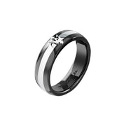 Maserati Jewels Ceramic Men's Ring Jm225Atz61019