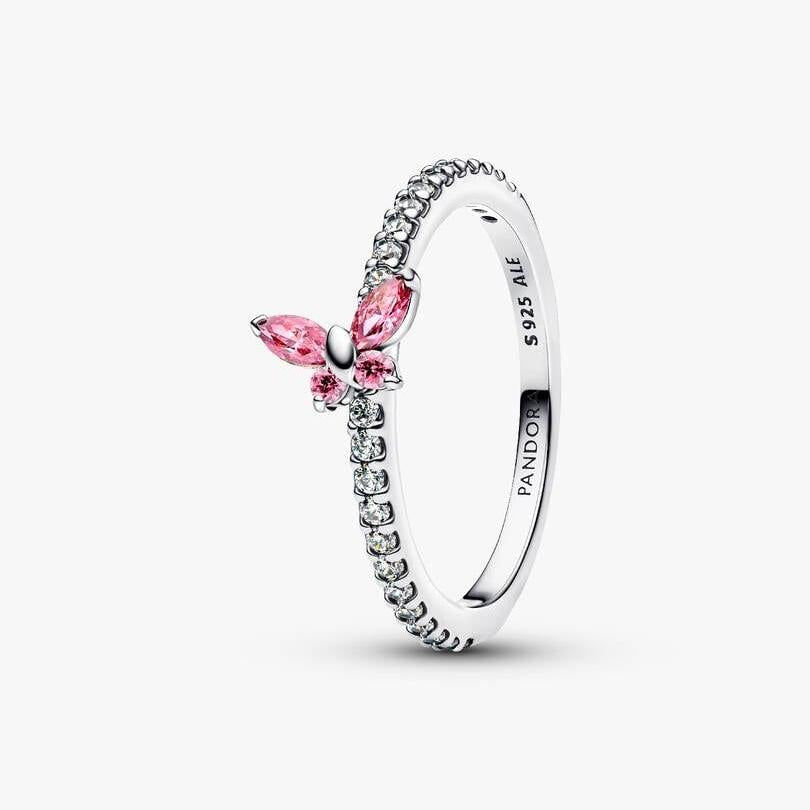 Anello Pandora Farfalla Scintillante 194269C02