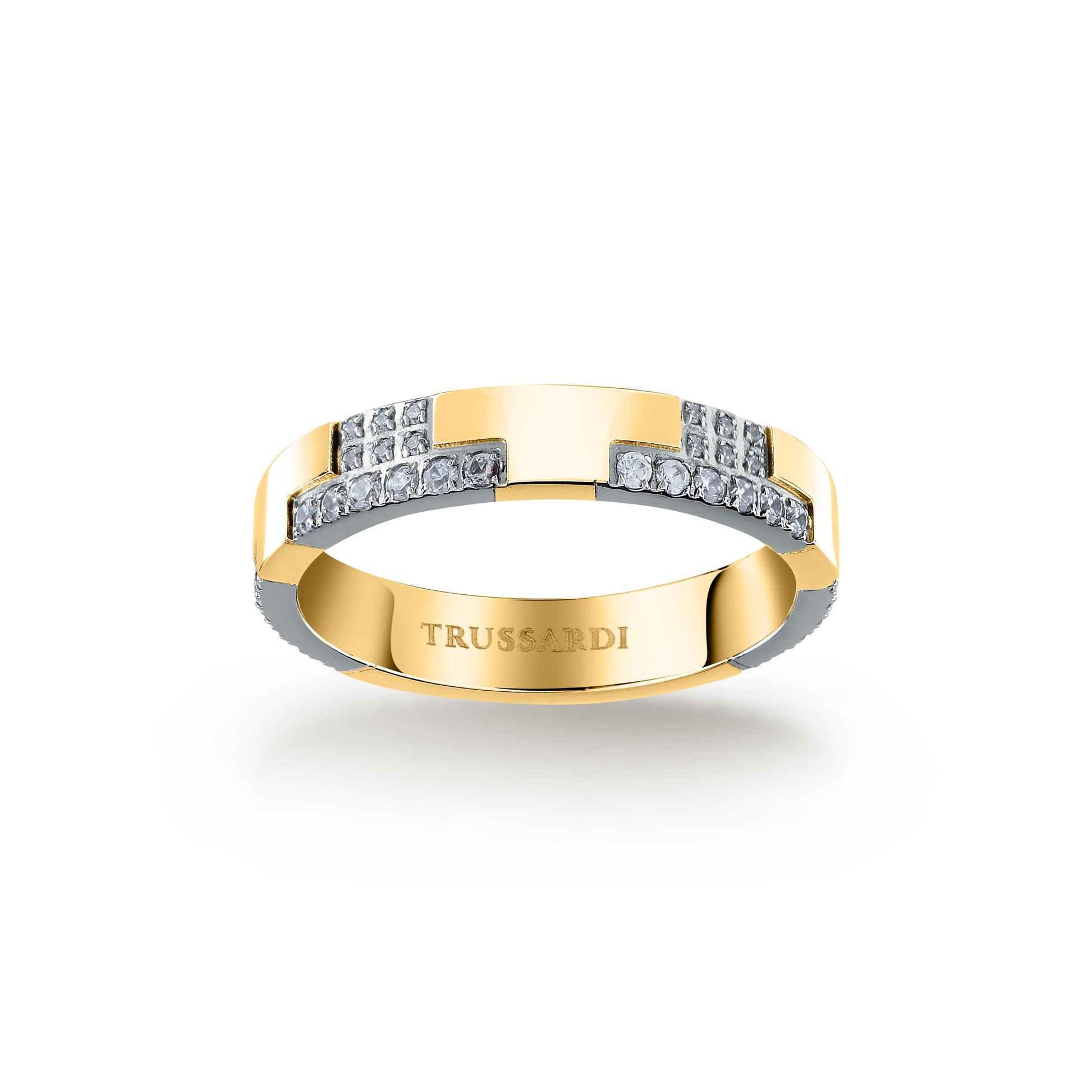 Trussardi Women's Ring T-Logo Tjaxc39012