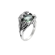 Anello a Fascia Larga Martelatta Giovanni Raspini Argento 925 Misura 14