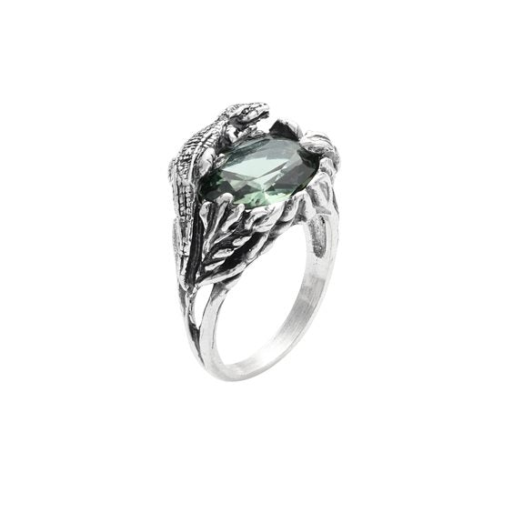 Anello a Fascia Larga Martelatta Giovanni Raspini Argento 925 Misura 14
