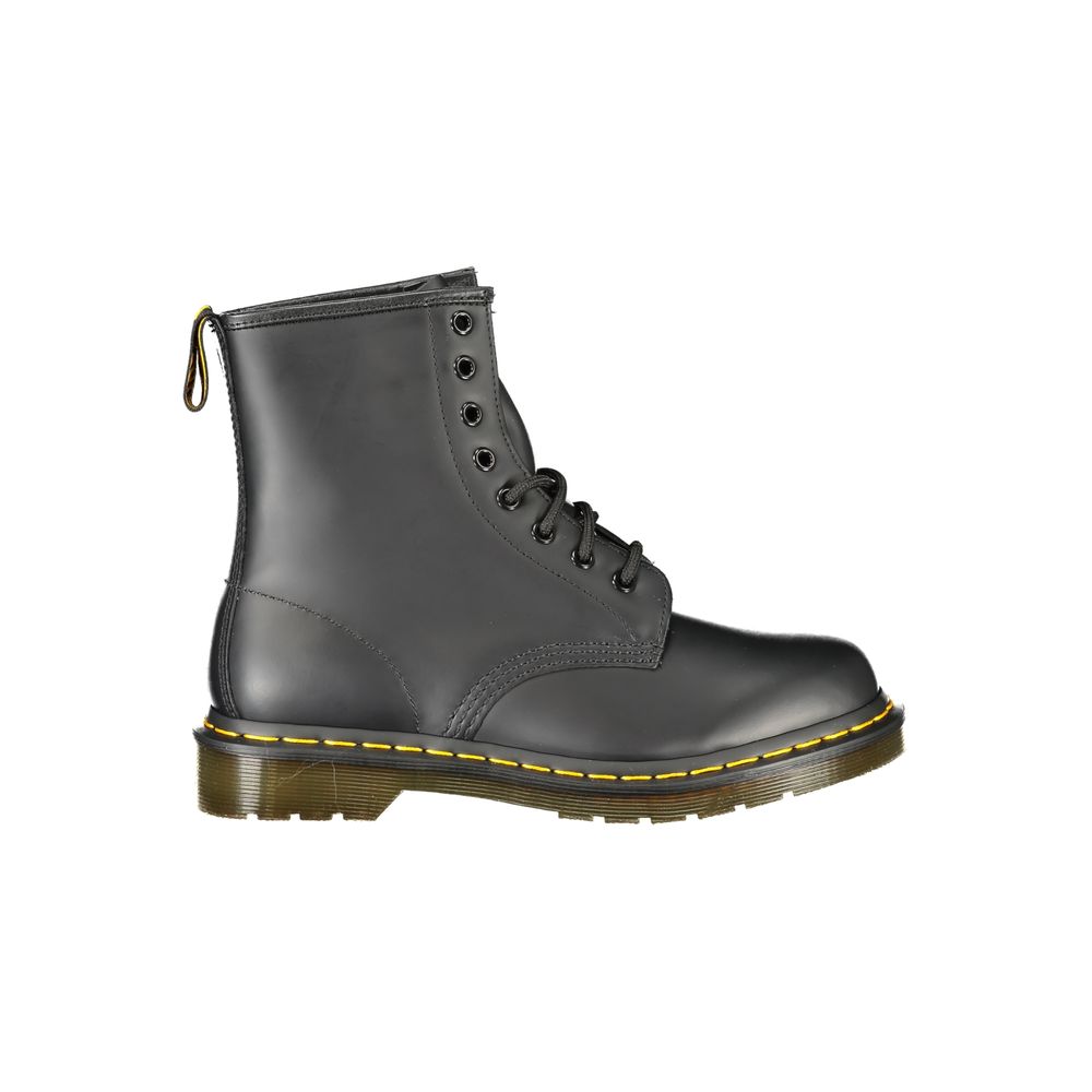Anfibi Dr. Martens 1460 Pascal Virginia in Pelle Nera, Lacci