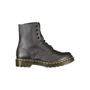 Anfibi Dr. Martens in Pelle Nera, Chiusura Stringata