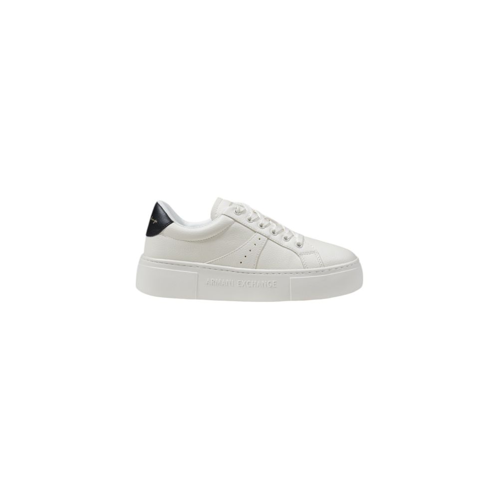 Armani Exchange Sneakers Chunky Donna in Poliestere Nero XDX179