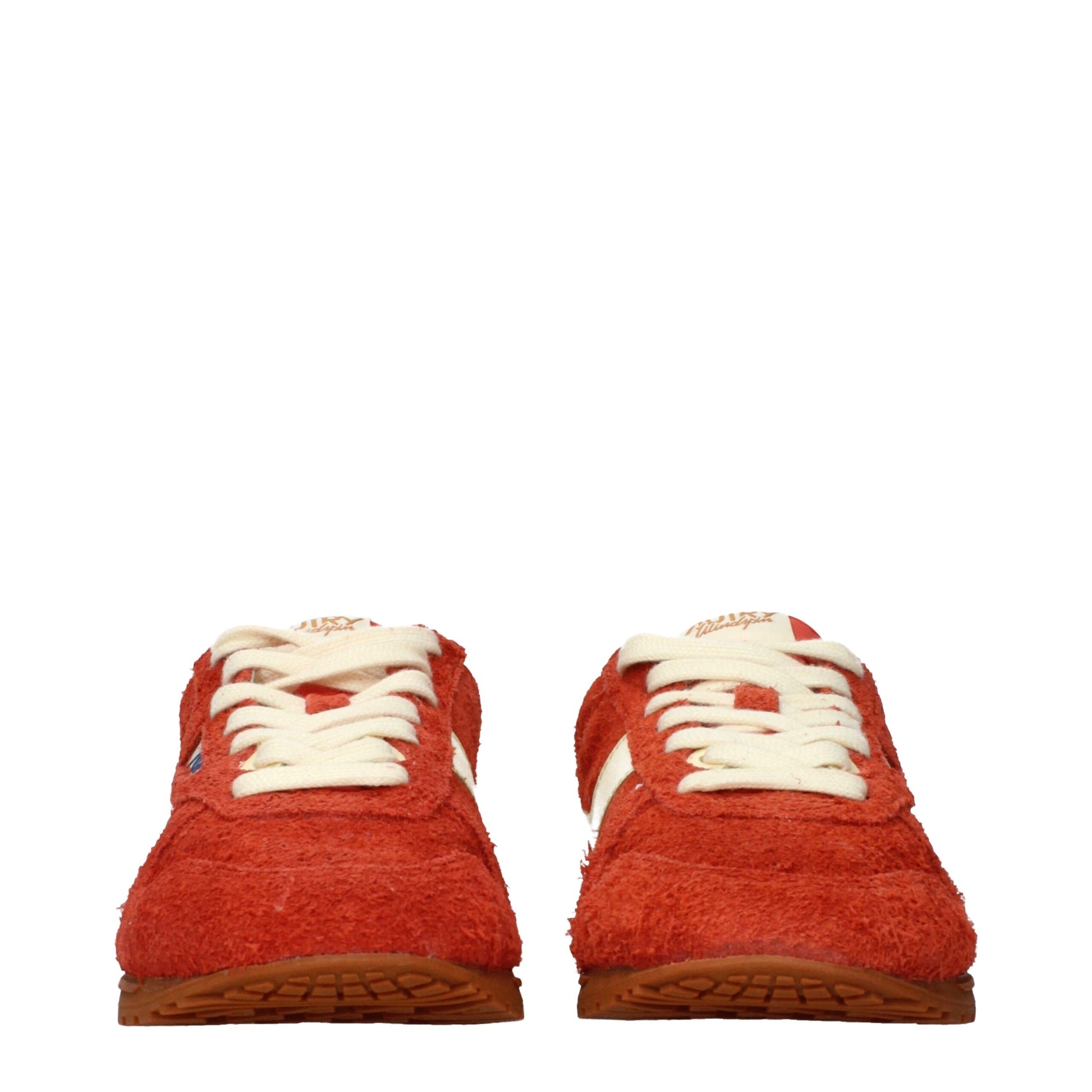 Autry Low Top da Donna in Suede Arancione, Codice WSLWUB07