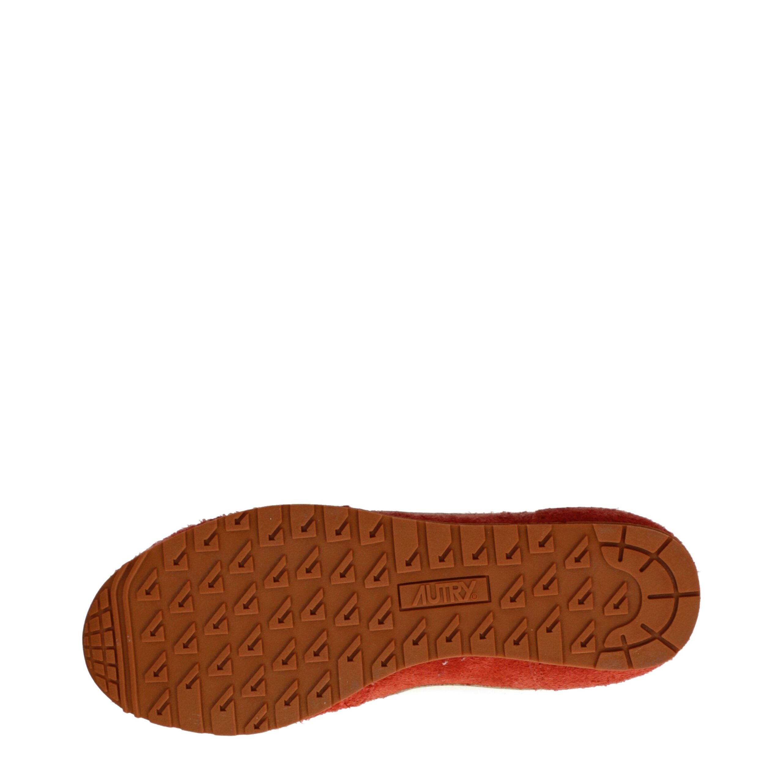 Autry Low Top da Donna in Suede Arancione, Codice WSLWUB07