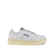 Autry Medalist Low Distressed da Donna in Pelle Bianca, Indonesia