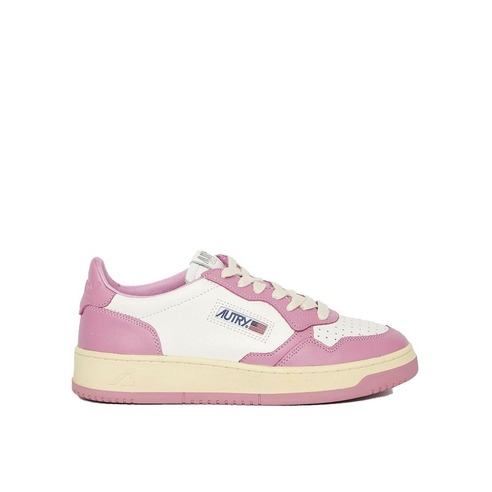Autry Multicolor Leather Low Top Sneakers