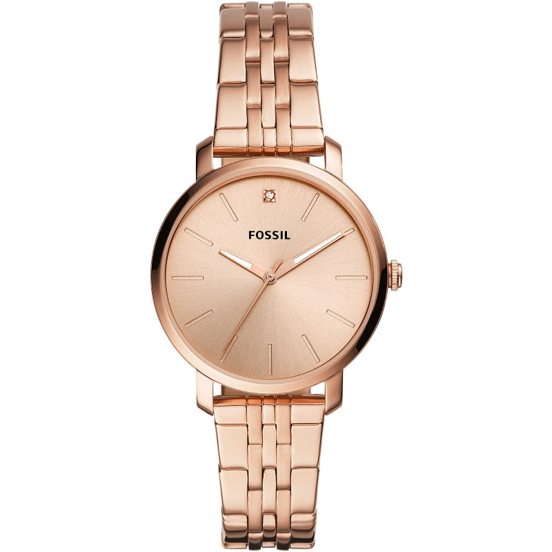 Orologio Fossil Donna BQ3567 Solo Tempo Oro Rosa