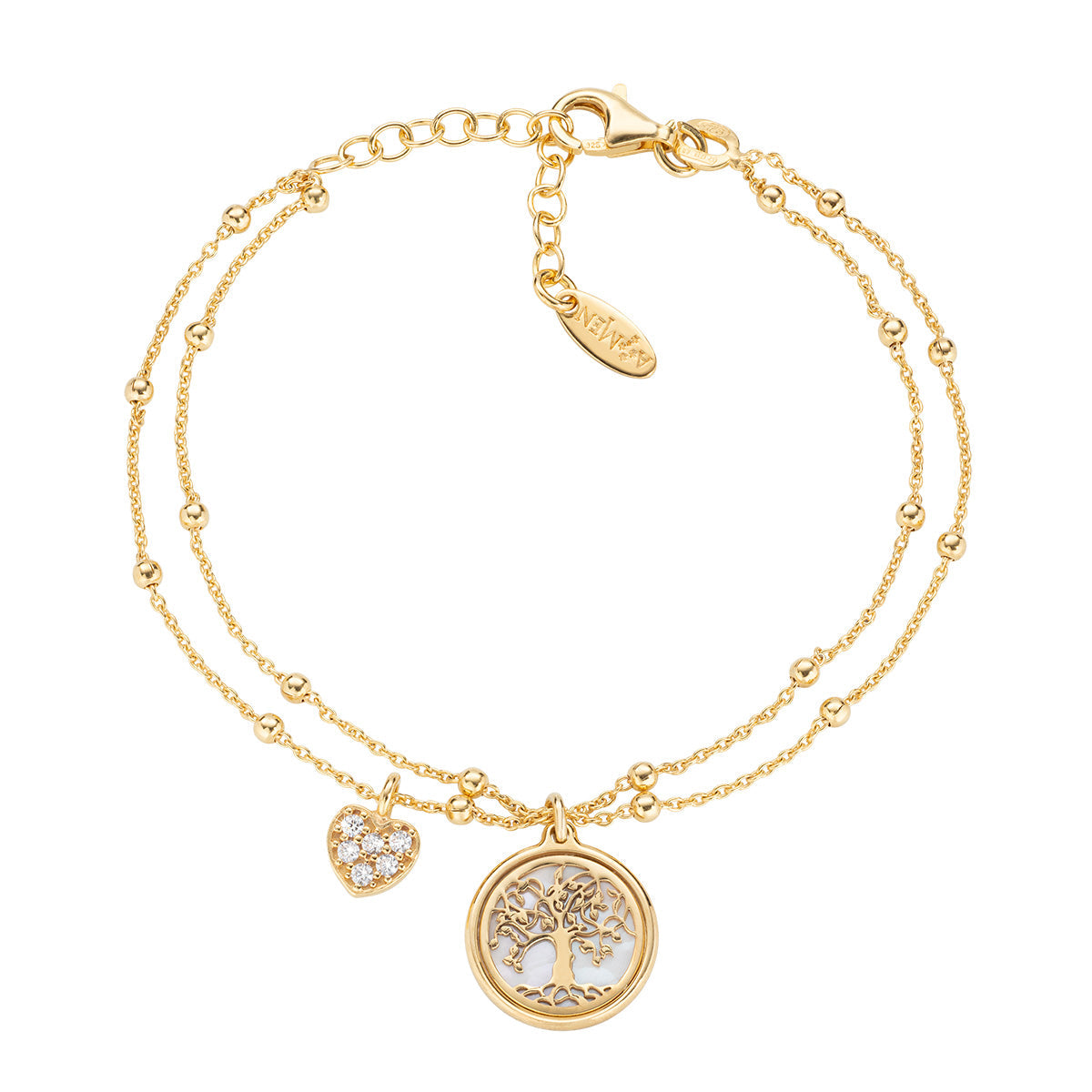 Amen Women's Tree of Life Bracelet BR2ALCUG