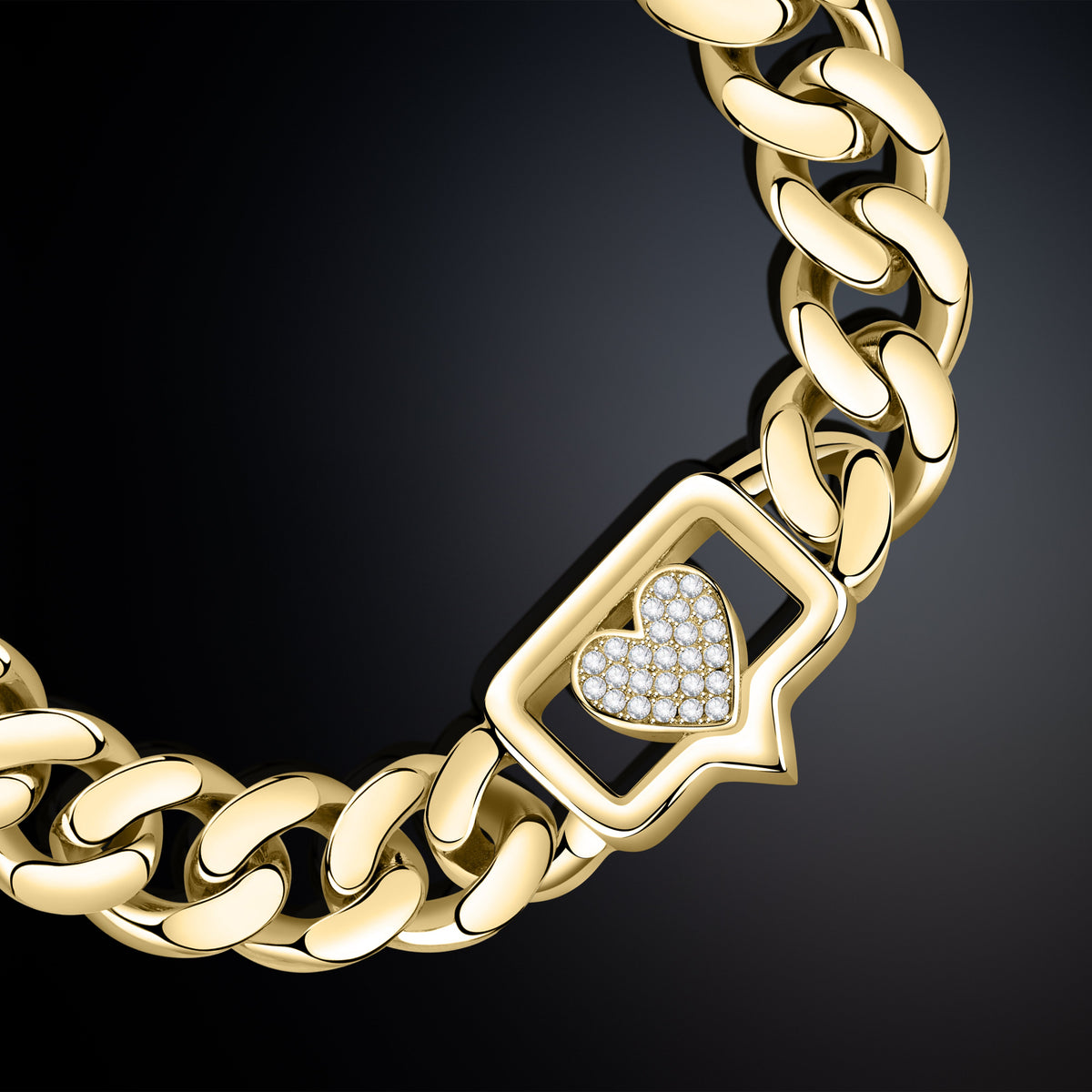 CHIARA FERRAGNI BOSSY CHAIN ​​BRACELET J19AUW10