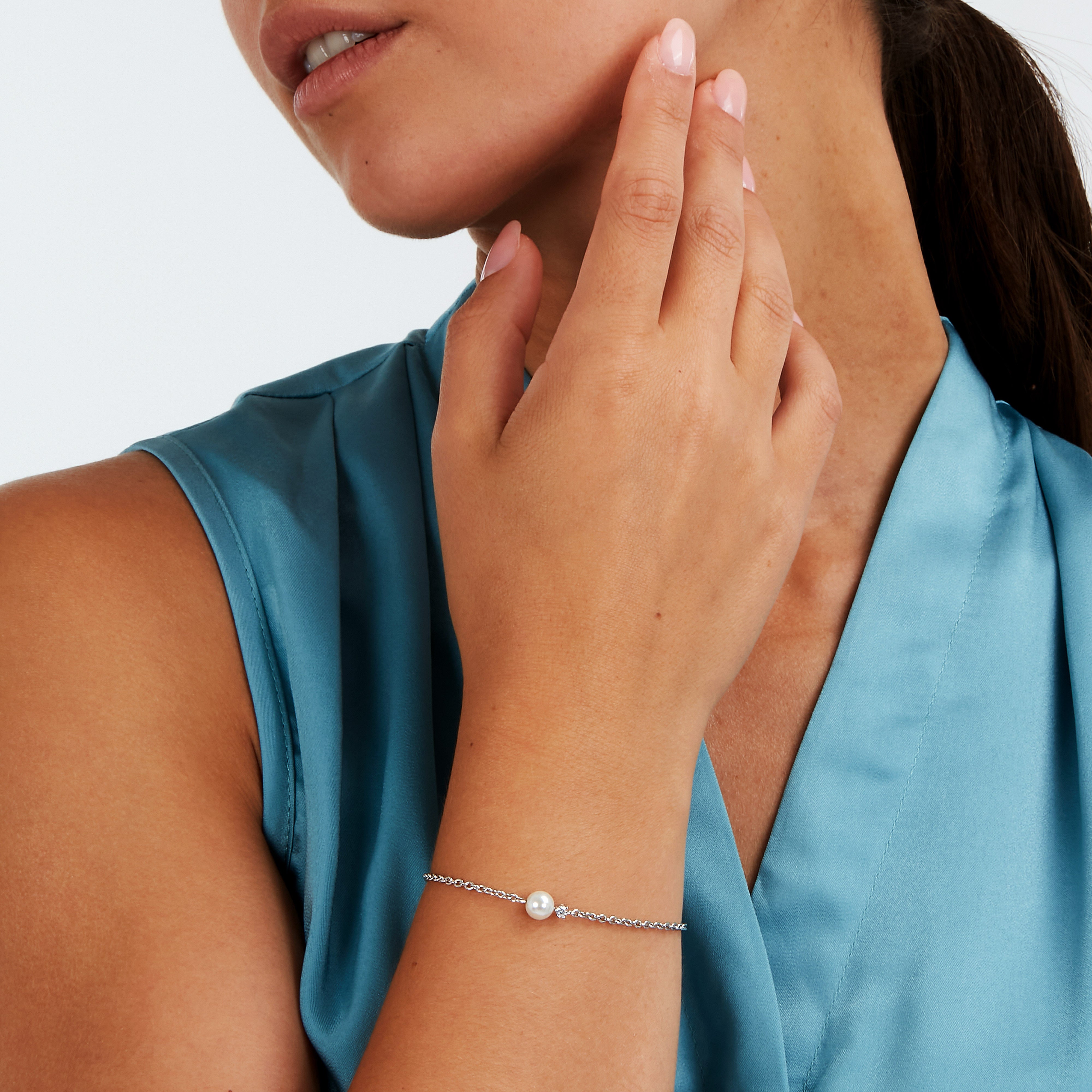 MORELLATO WOMEN'S BRACELET WITH CONTEMPORARY PEARLS SAWM07