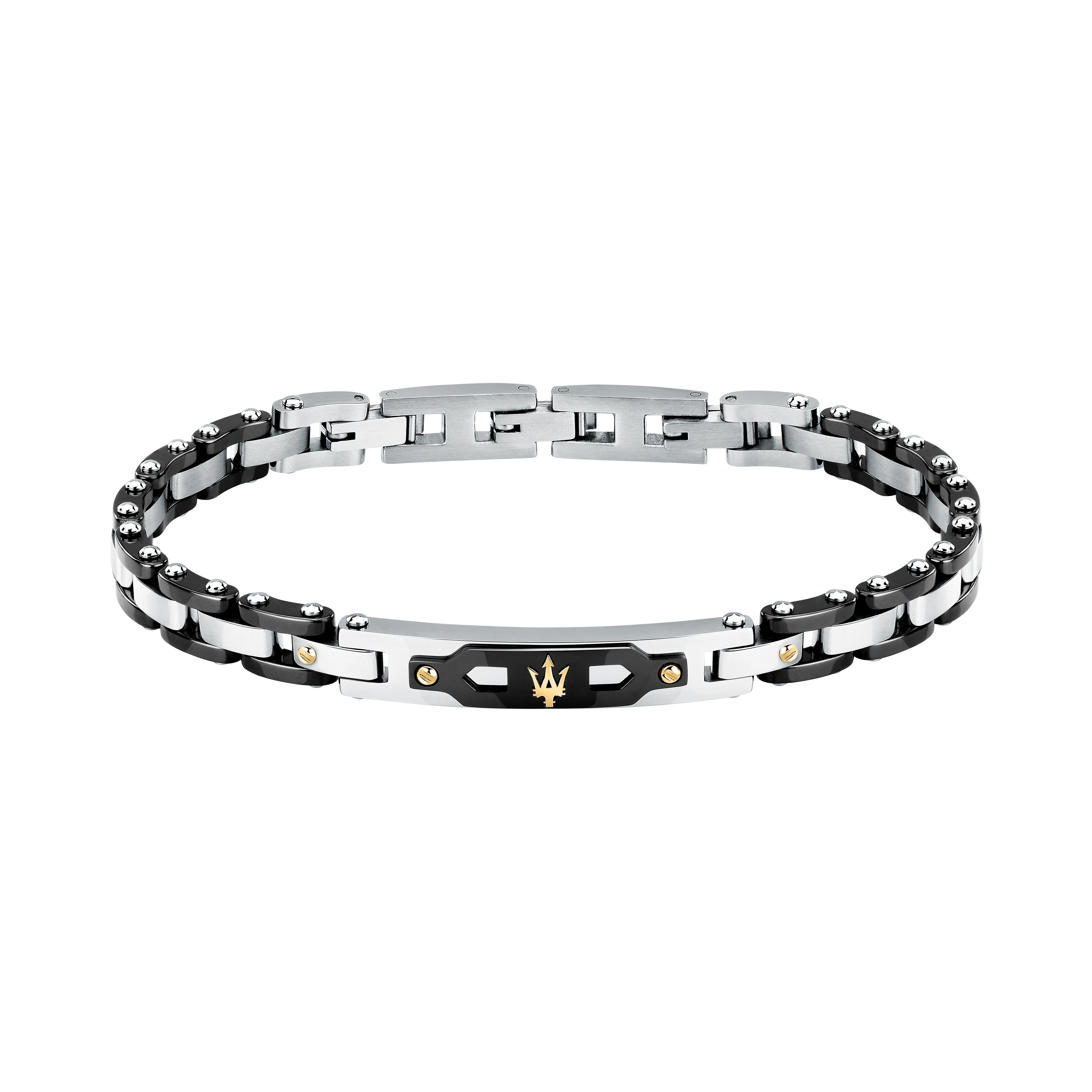 Maserati Men's Bracelet Ceramic Gold Jm424Axu01