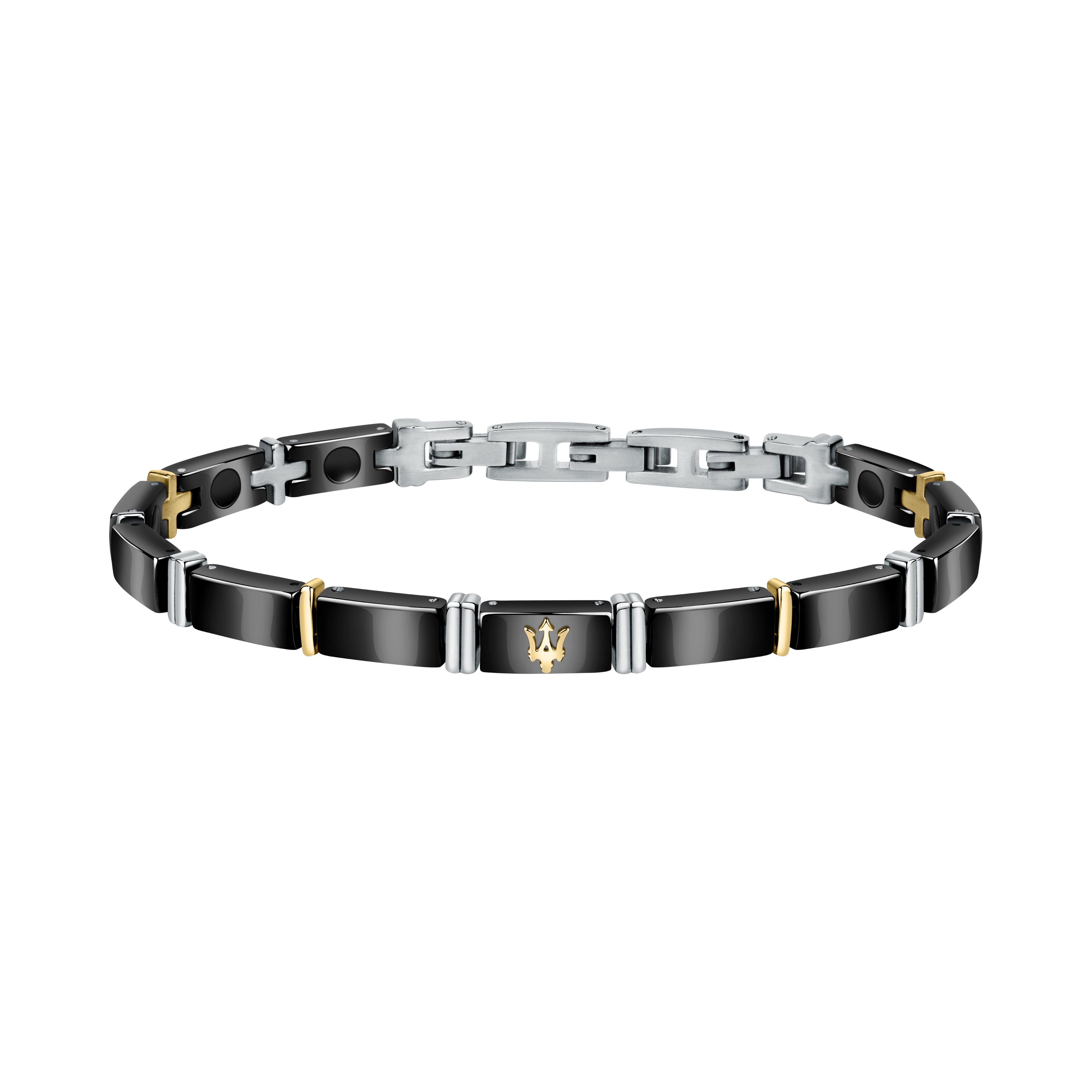 Maserati Ceramic Men's Bracelet Jm221Atz03