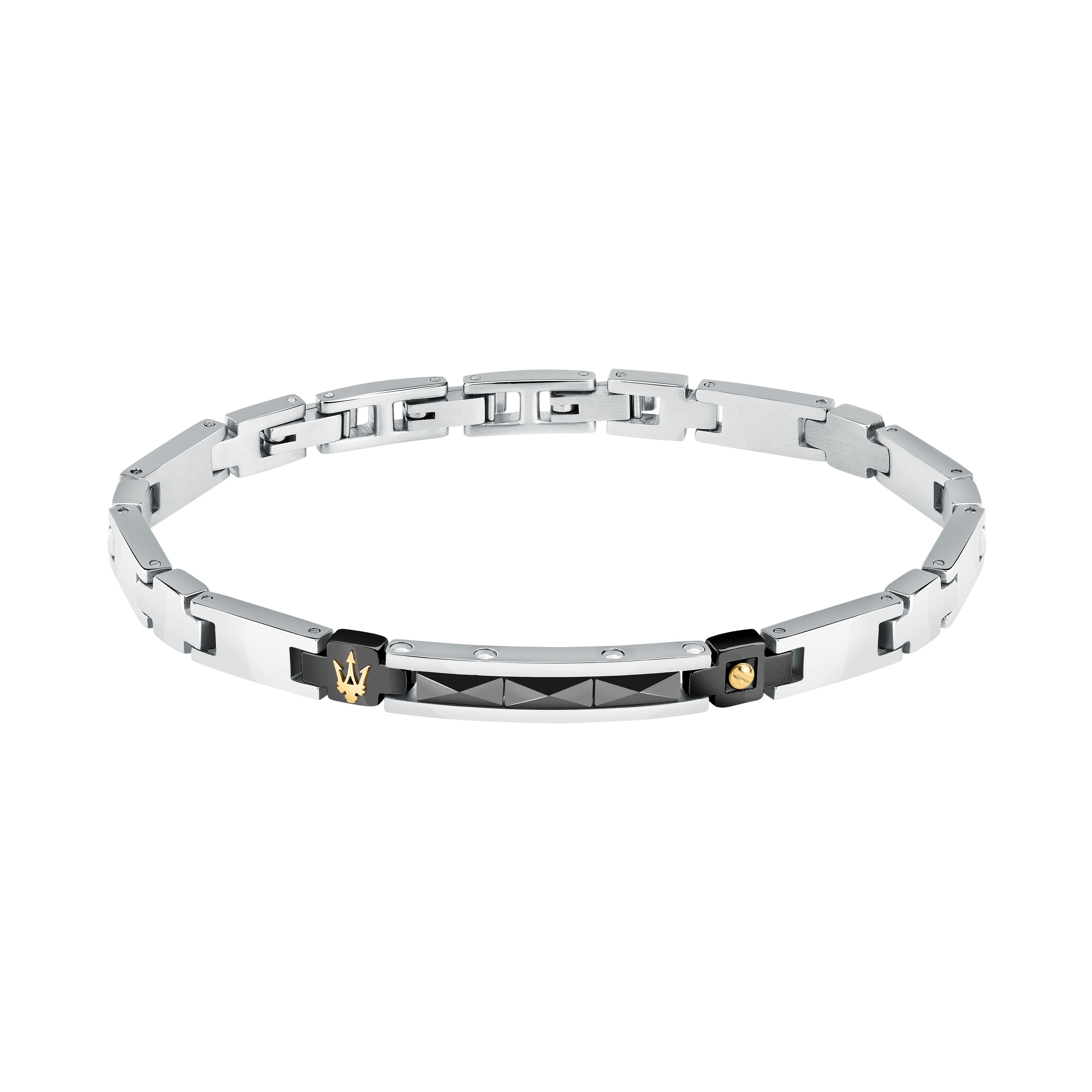 Maserati Ceramic Men's Bracelet Jm224Atz35