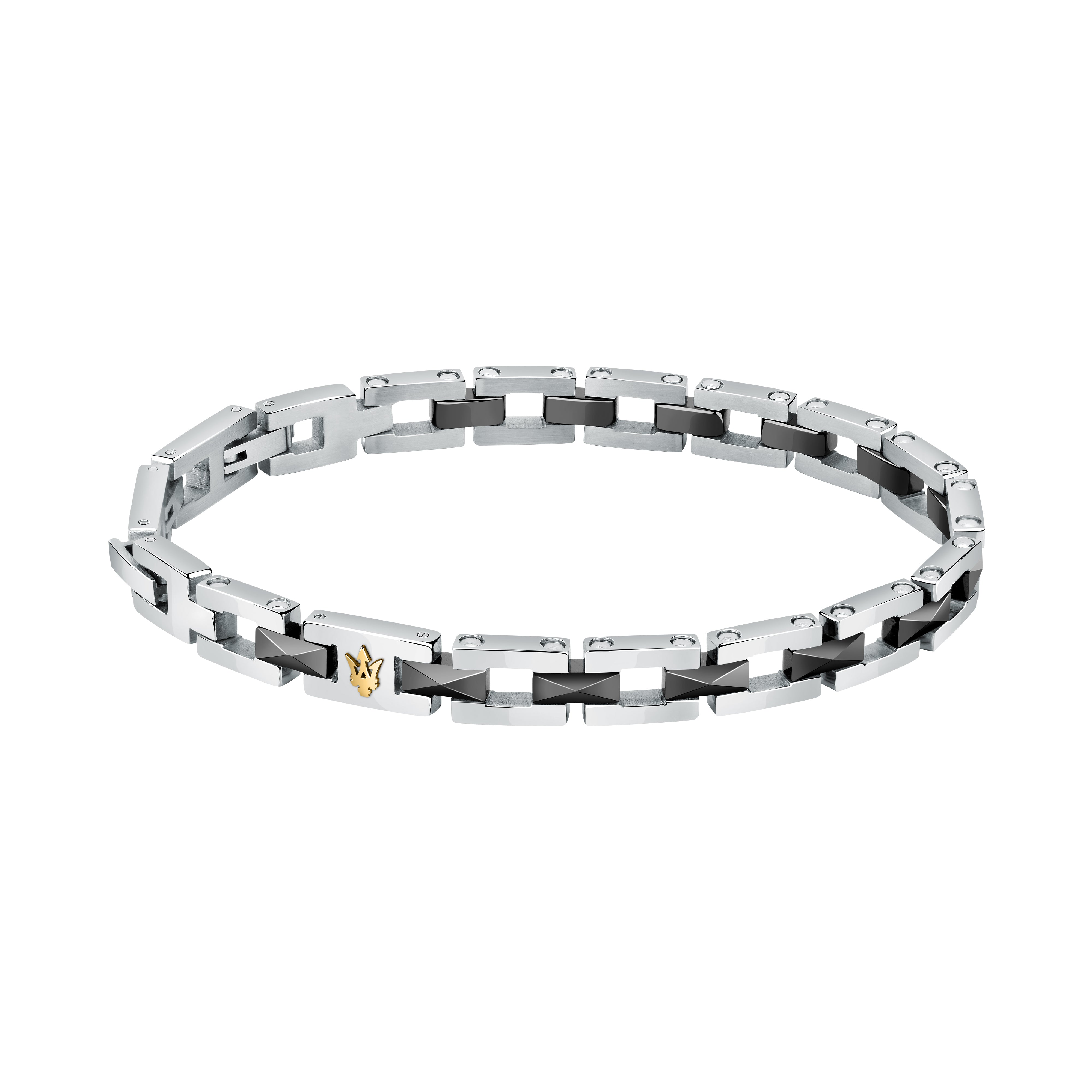 Maserati Ceramic Men's Bracelet Jm422Atz16