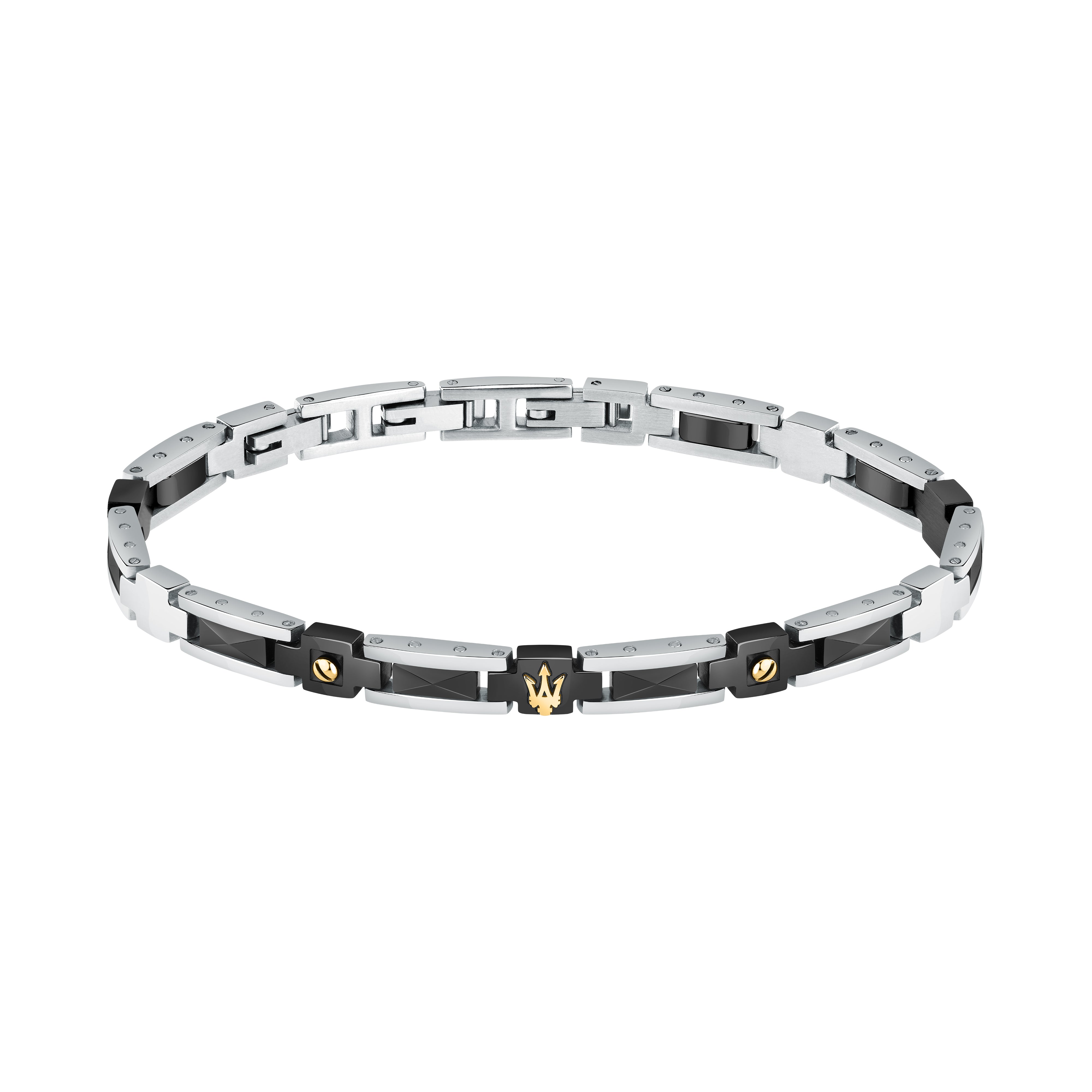 Maserati Ceramic Men's Bracelet Jm423Atz30