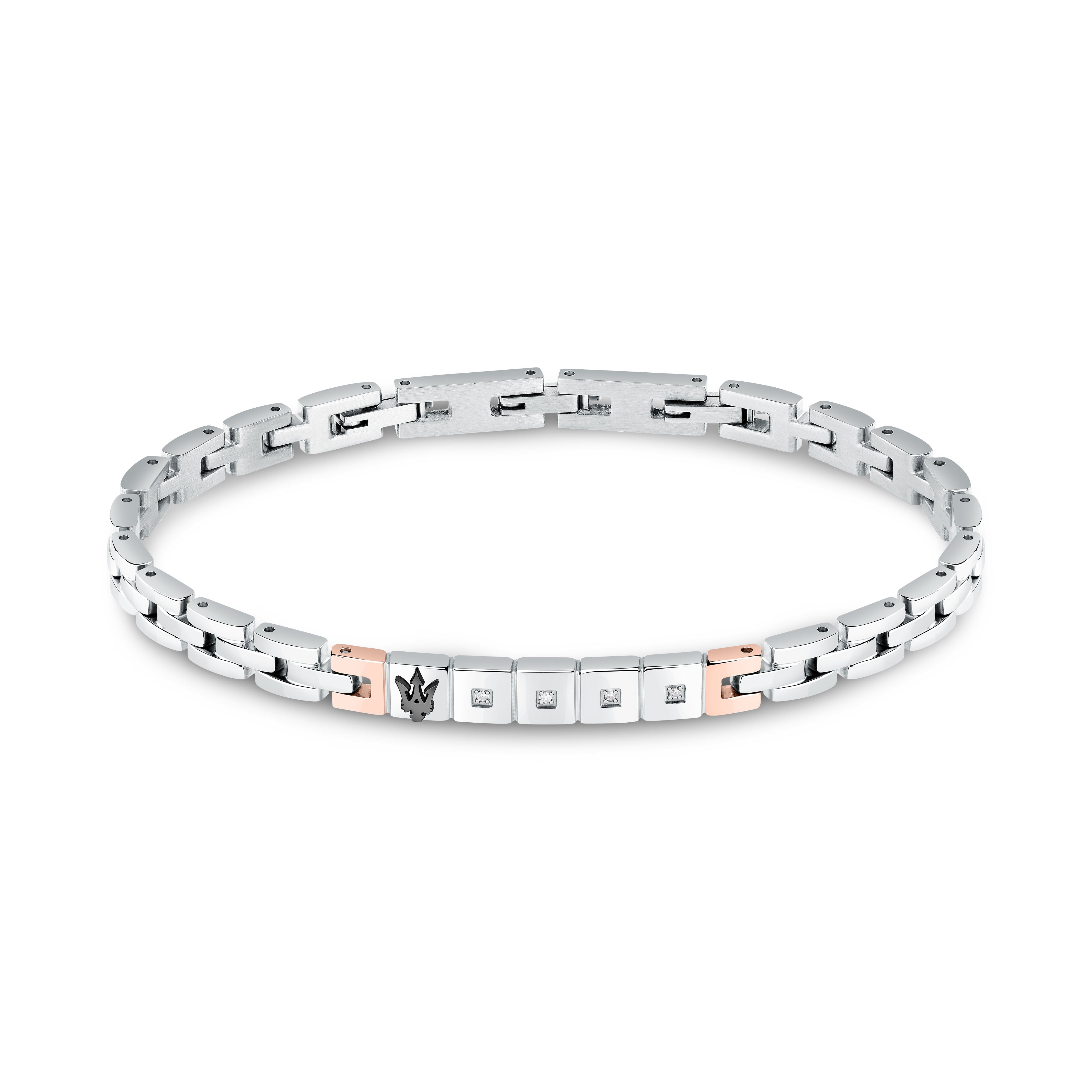 Maserati Diamonds Men's Bracelet Jm423Aty19