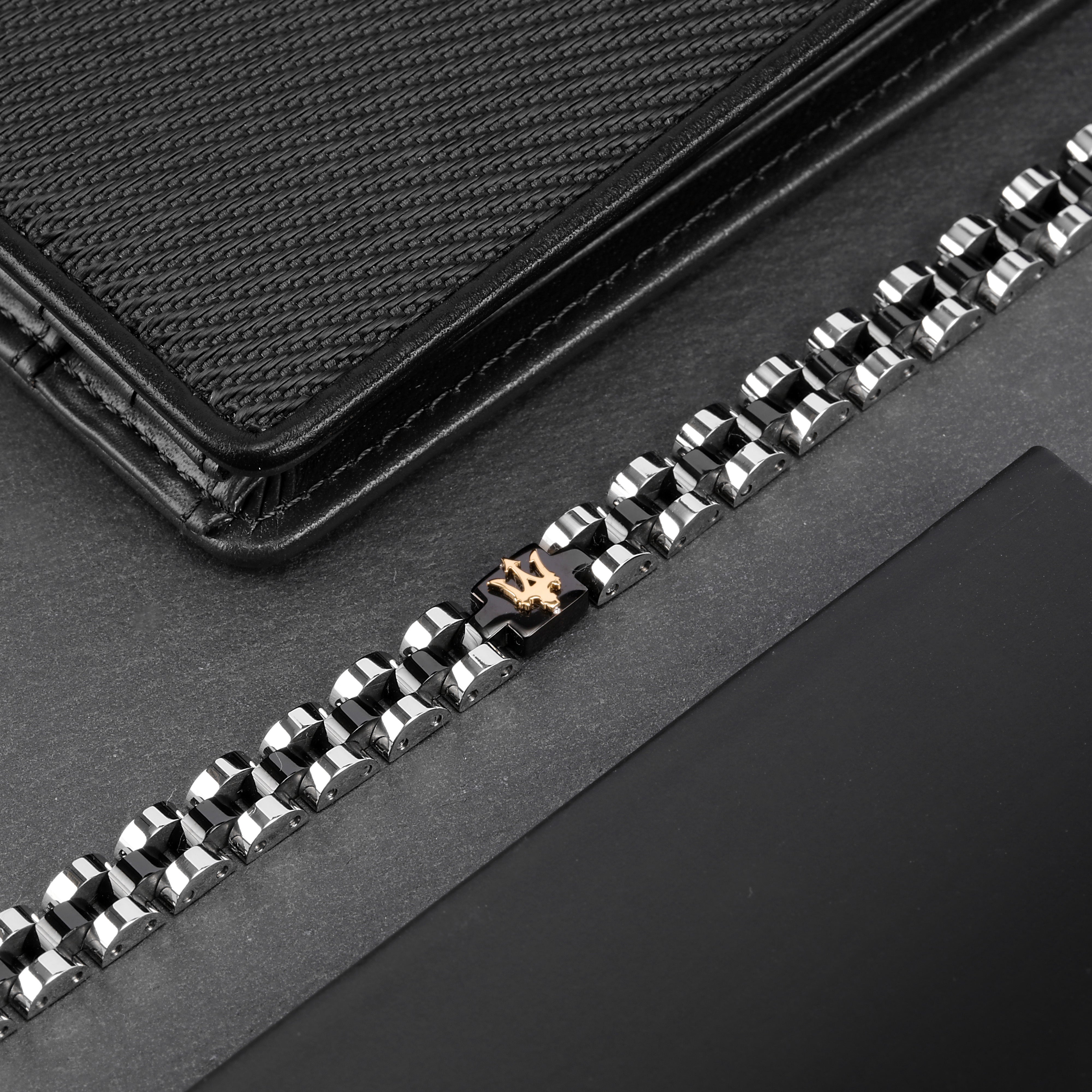 Maserati Iconic Men's Bracelet Jm320Ast08