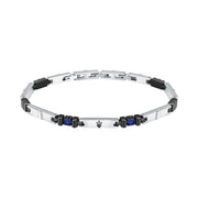 Maserati Sapphire Men's Bracelet Jm224Axo04