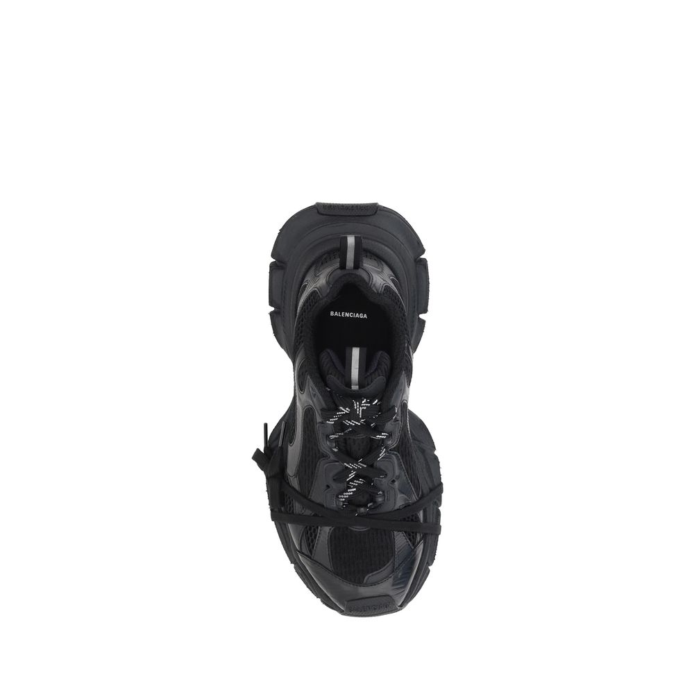 Balenciaga 3XL Chunky Sneakers Uomo Nere in Tessuto