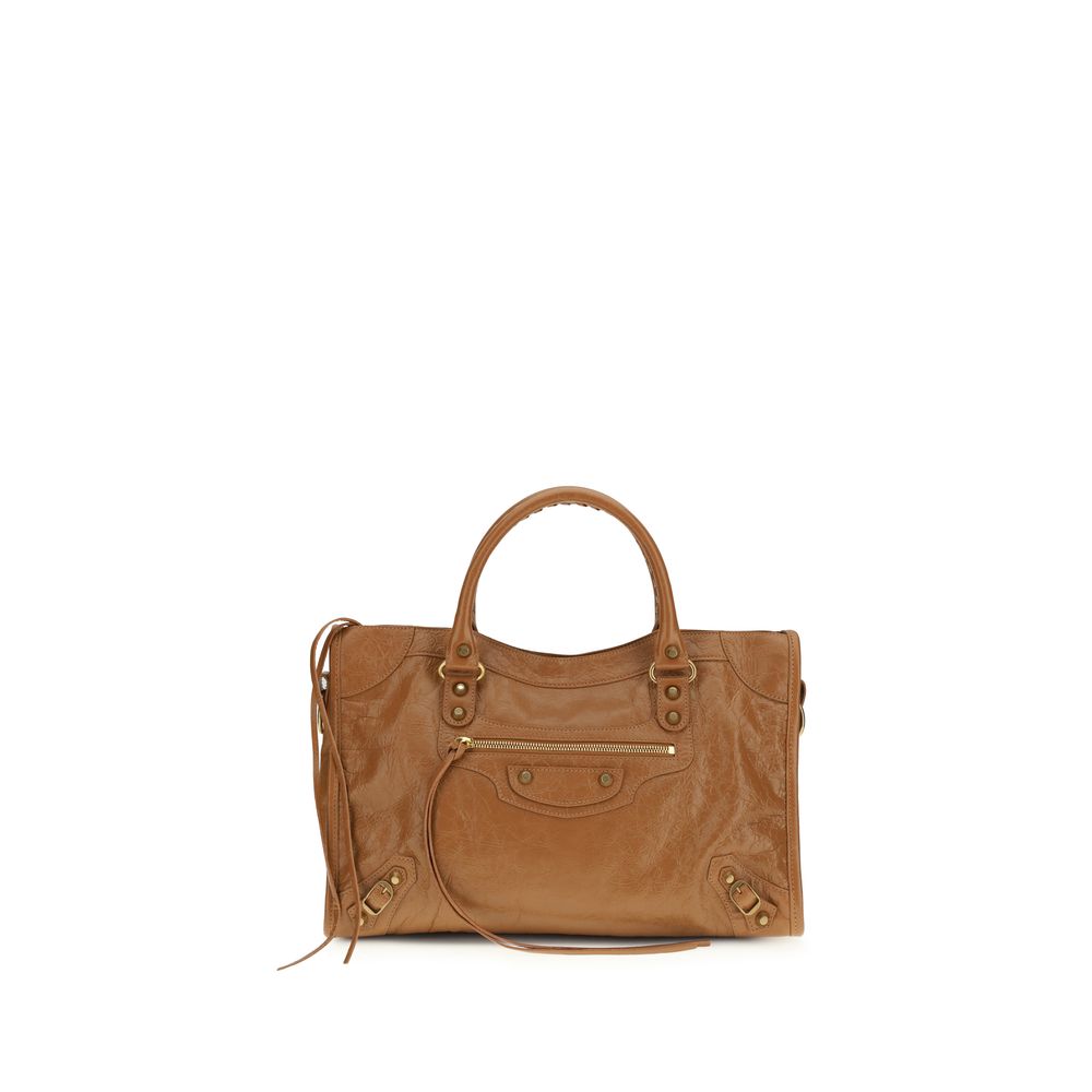 Balenciaga Beige Lamb Ovis Aries Aries Handbag