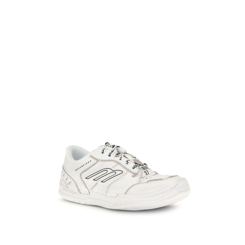 Balenciaga Hamptons Sneakers Donna Worn-out Bianche