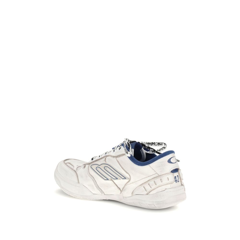 Balenciaga Hamptons Sneakers Uomo Worn-out Grigie