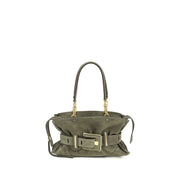 Balmain Bicolor Calf Leather Bos Taurus Handbag