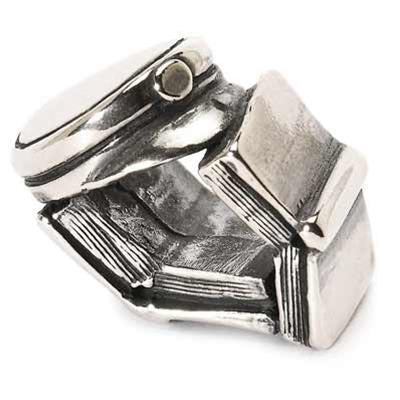 Bead Placcato Oro "Motivi Esotici" Trollbeads TAGBE-40060