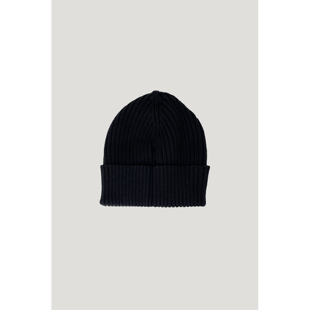 Berretto Beanie Donna Calvin Klein Jeans MONOGRAM in Misto Lana Nero