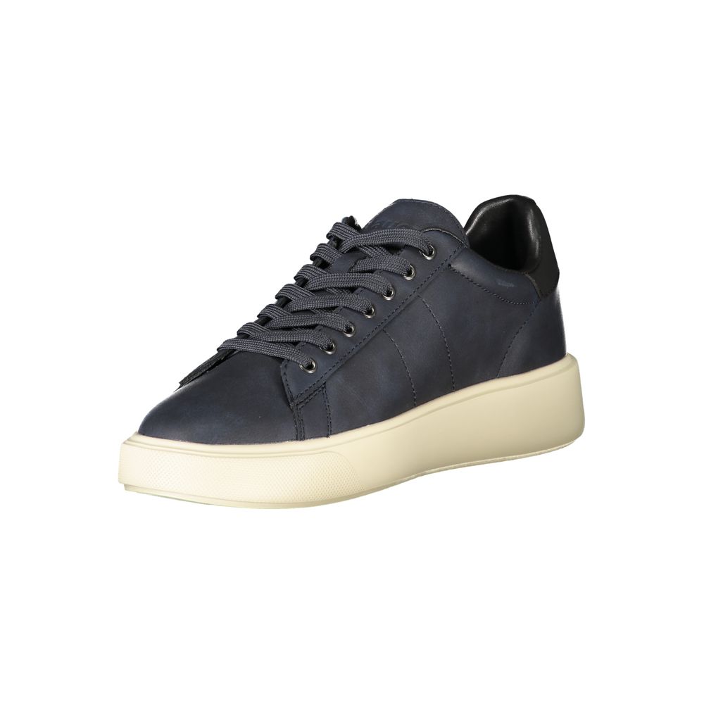 Blauer Scarpa Sportiva Uomo Blu in Poliestere, Suola a Contrasto e Logo