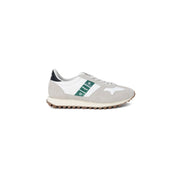 Blauer Men's Grey Athletic Sneakers in Leather and Synthetic Material
