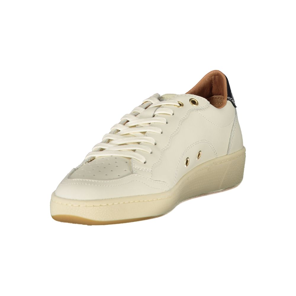 Blauer Sneakers Sportive Donna Bianche, Dettagli Neri a Contrasto e Removibile