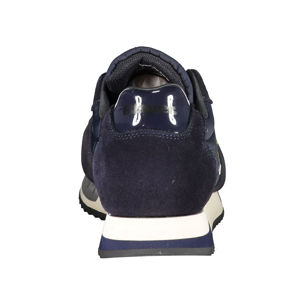 Blauer Sneakers Sportive Uomo Blu, Dettagli a Contrasto e Logo