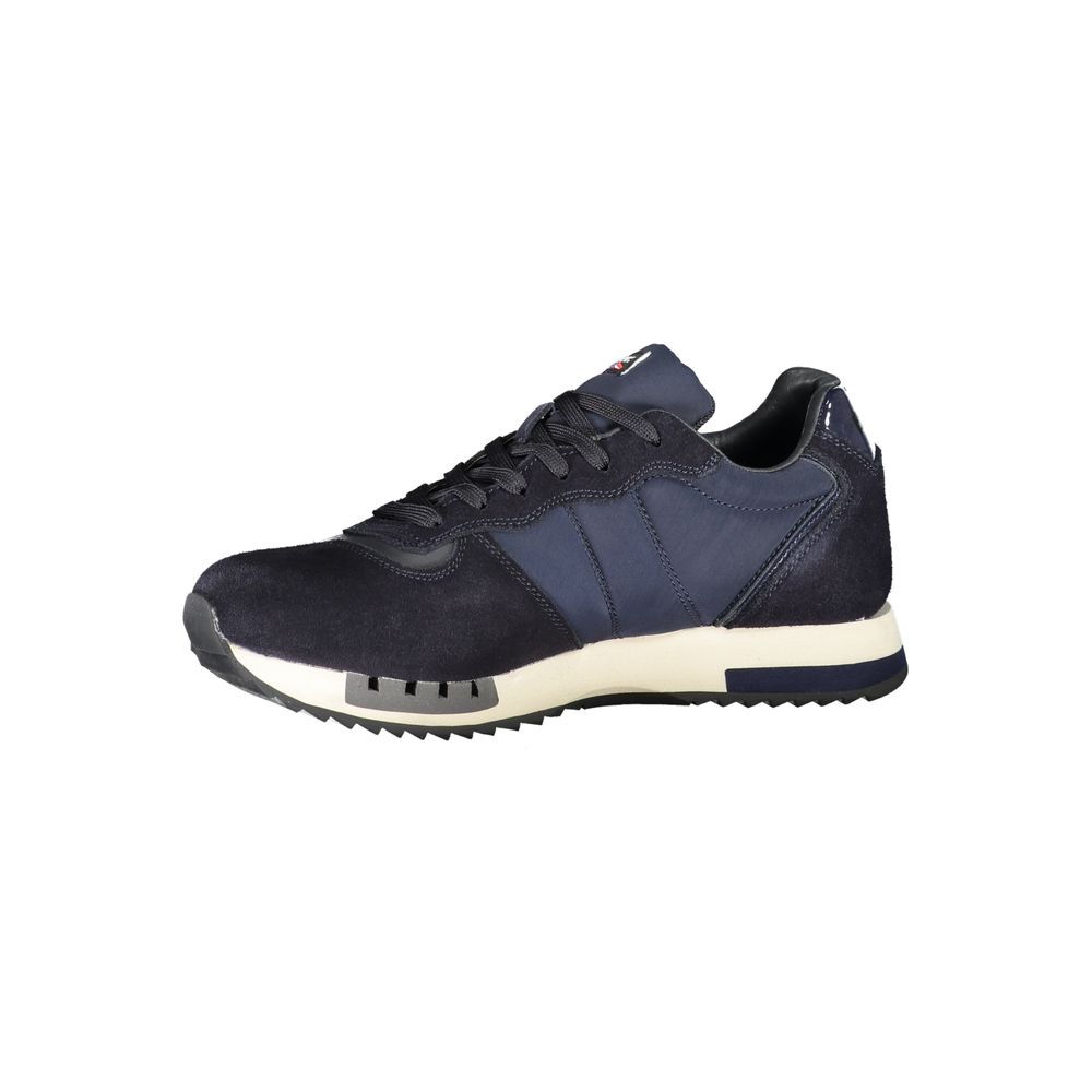 Blauer Sneakers Sportive Uomo Blu, Dettagli a Contrasto e Logo