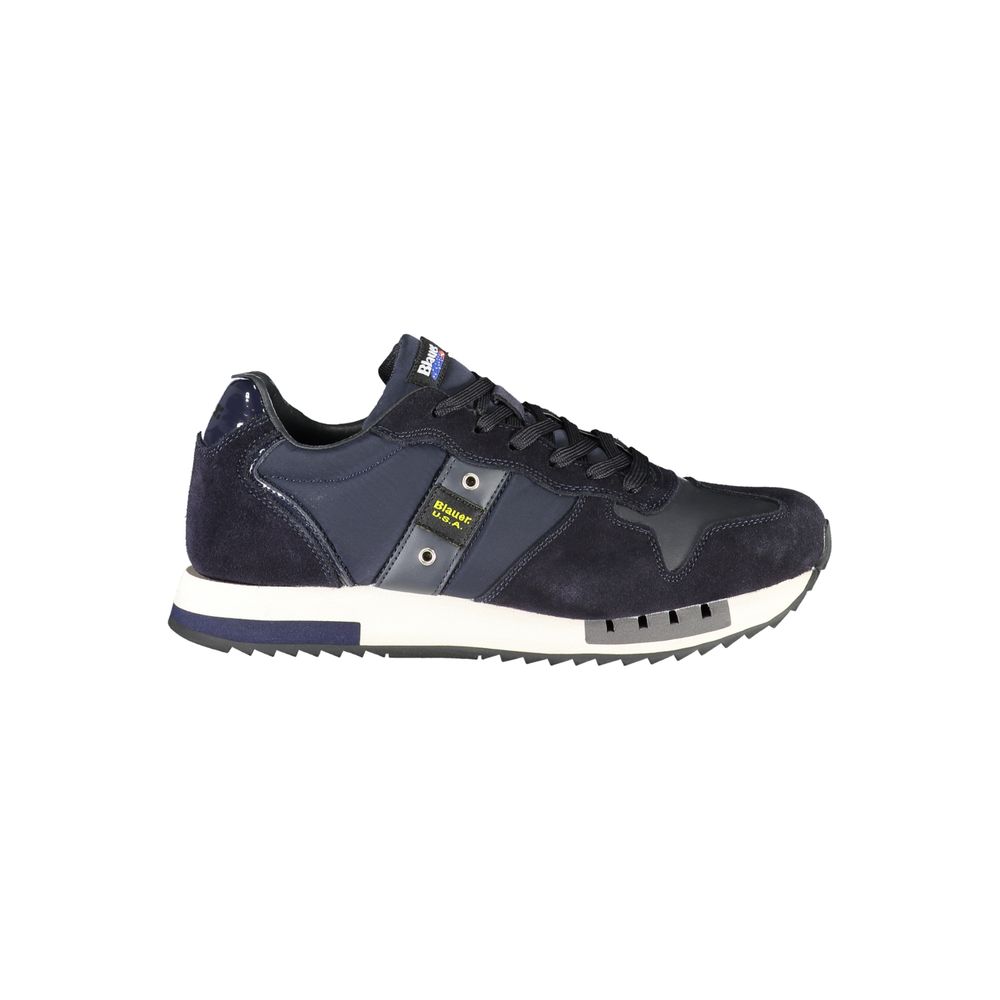 Blauer Sneakers Sportive Uomo Blu, Dettagli a Contrasto e Logo
