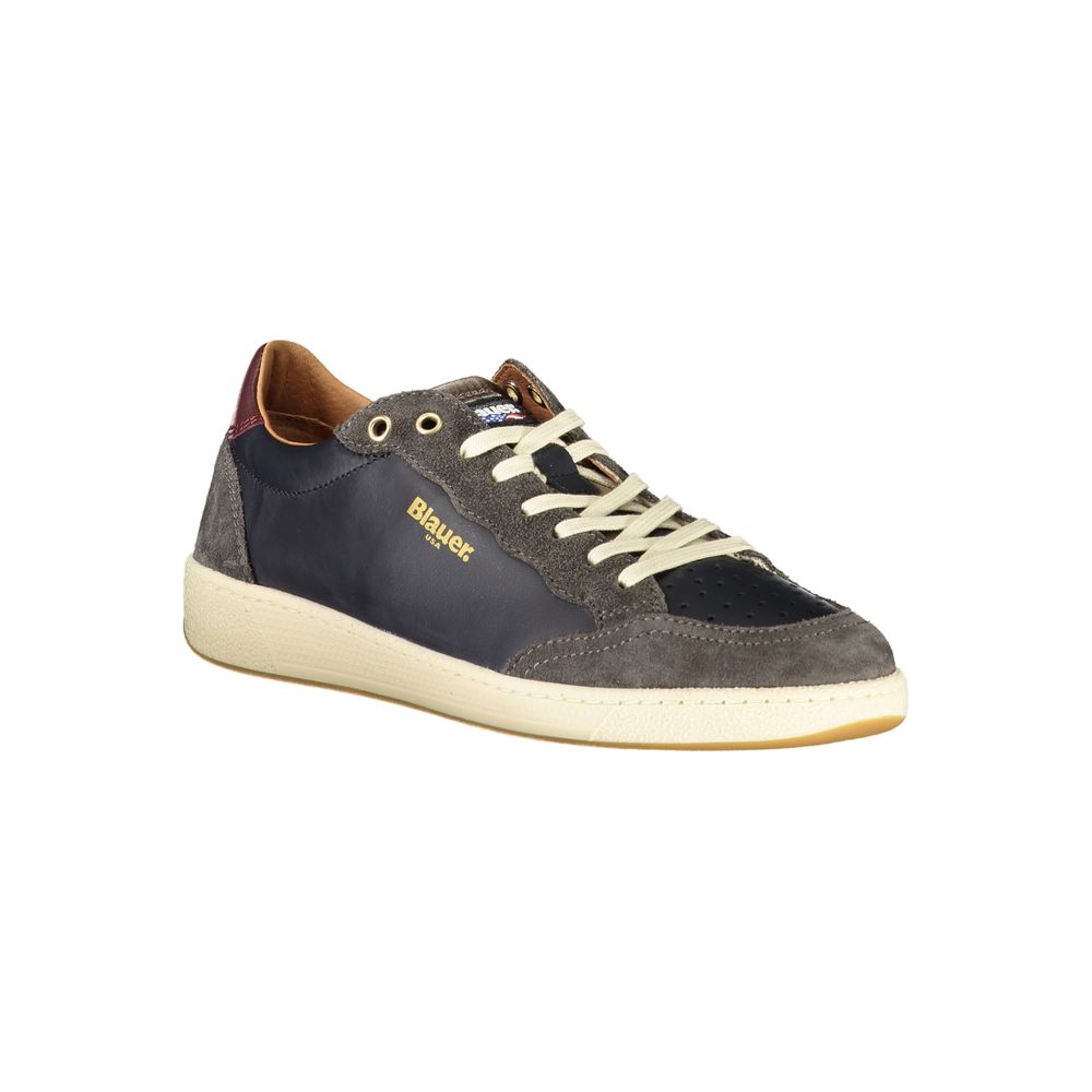 Blauer Sneakers Sportive Uomo Blu, Dettagli a Contrasto e Soletta Removibile