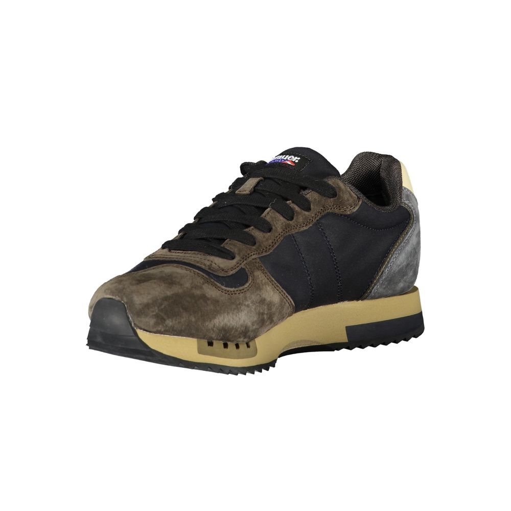 Blauer Sneakers Sportive Uomo Blu, Dettagli a Contrasto e Soletta Removibile