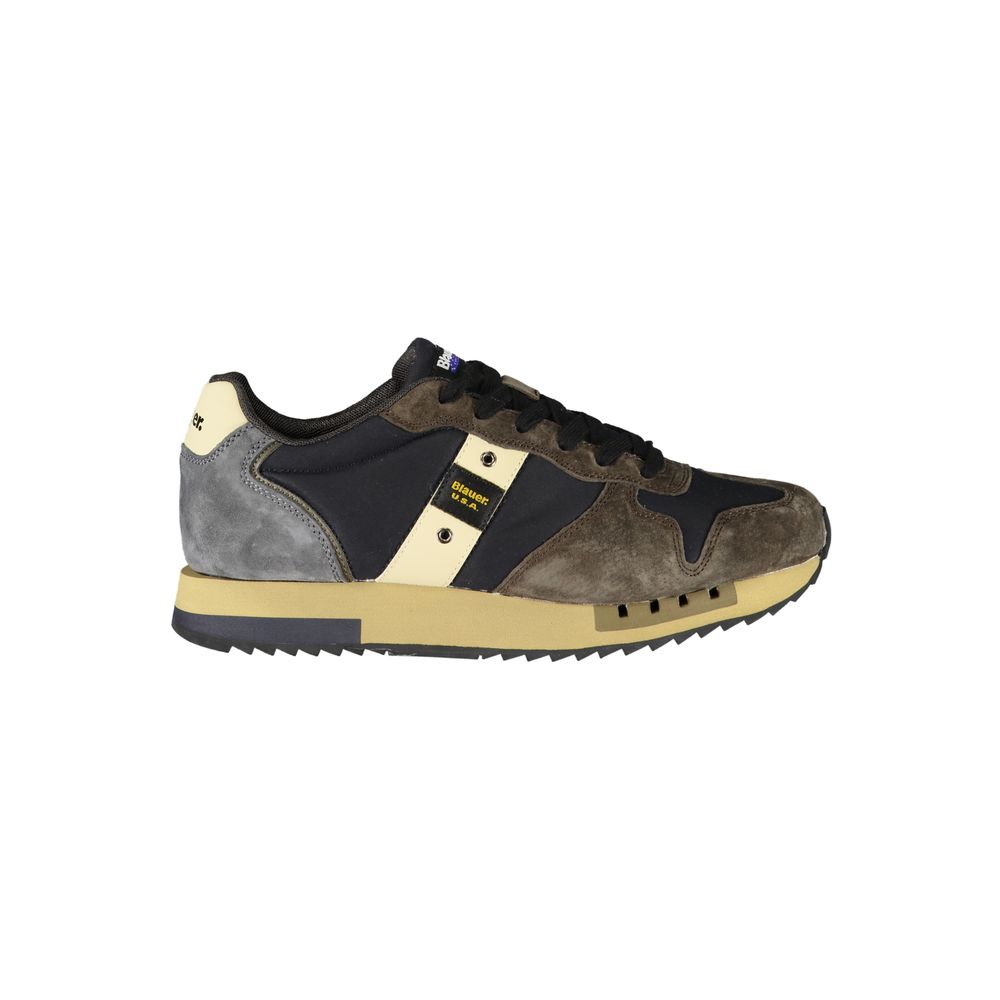 Blauer Sneakers Sportive Uomo Blu, Dettagli a Contrasto e Soletta Removibile