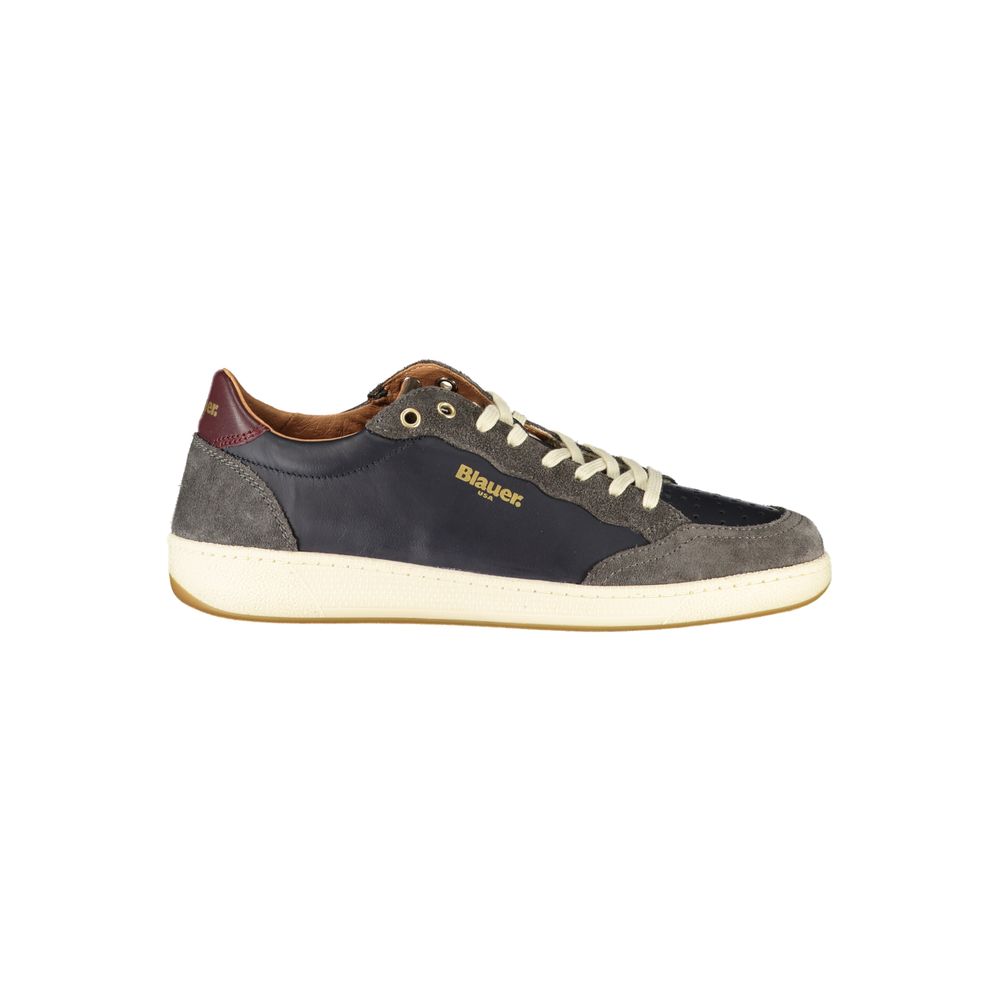Blauer Sneakers Sportive Uomo Blu, Dettagli a Contrasto e Soletta Removibile