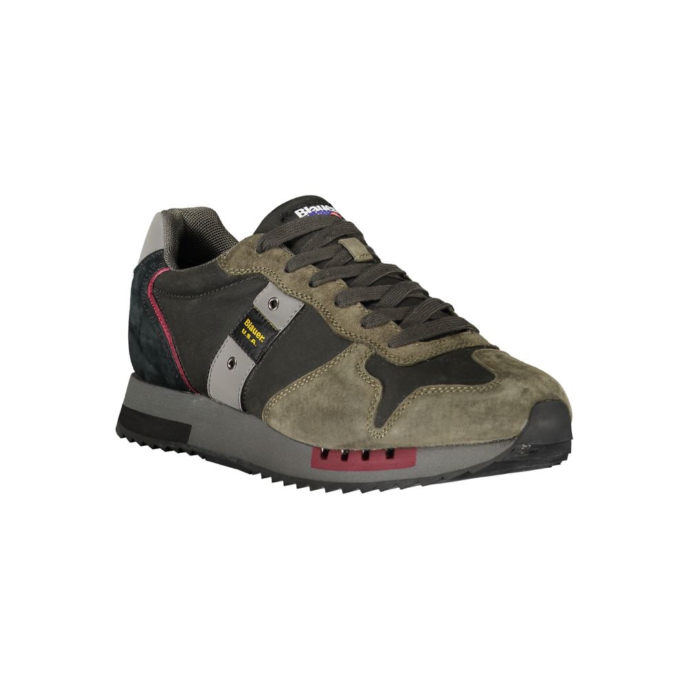Blauer Sneakers Sportive Uomo Nere, Dettagli a Contrasto e Soletta Removibile