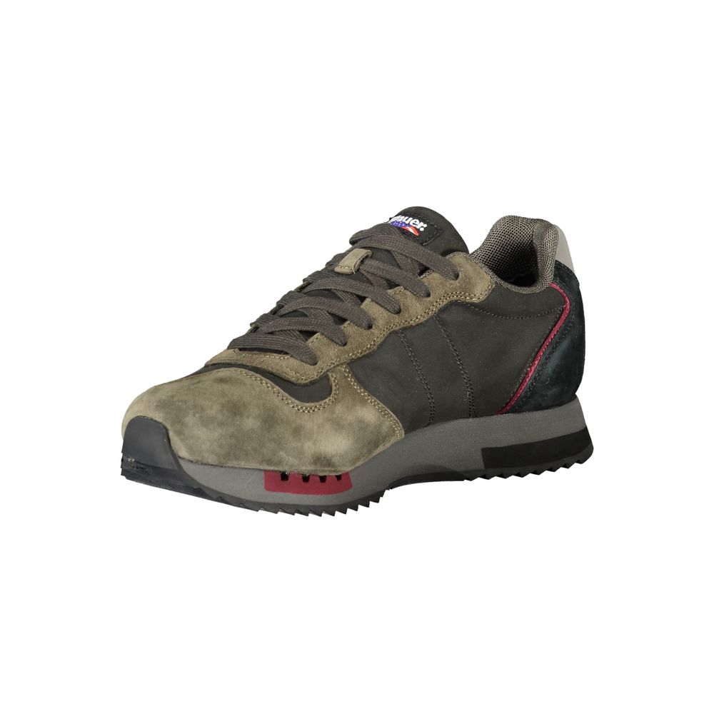 Blauer Sneakers Sportive Uomo Nere, Dettagli a Contrasto e Soletta Removibile