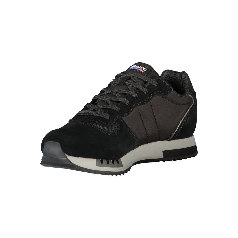 Blauer Sneakers Sportive Uomo Nere, Dettagli a Contrasto e Soletta Removibile