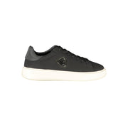Blauer Sneakers Sportive Uomo Nere, Pelle e Poliestere con Suola a Contrasto