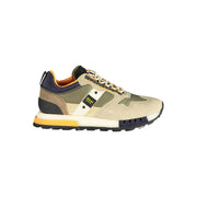 Blauer Sneakers Sportive Uomo Verdi, Dettagli a Contrasto e Soletta Removibile