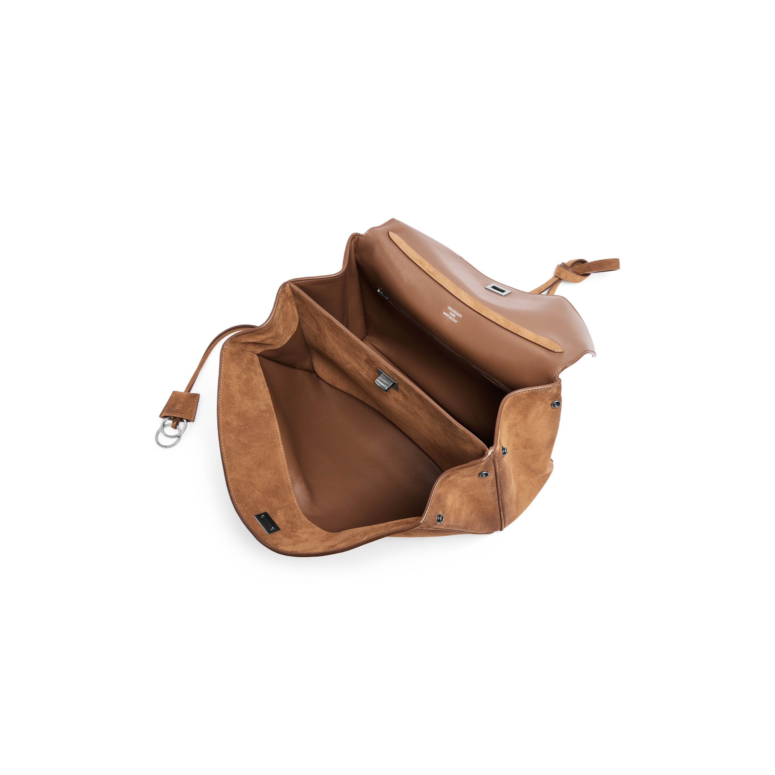 Borsa Balenciaga Rodeo Media Cammello