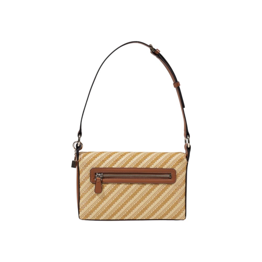 Borsa Crossbody Guess EMELDA Piccola in Polipropilene Beige