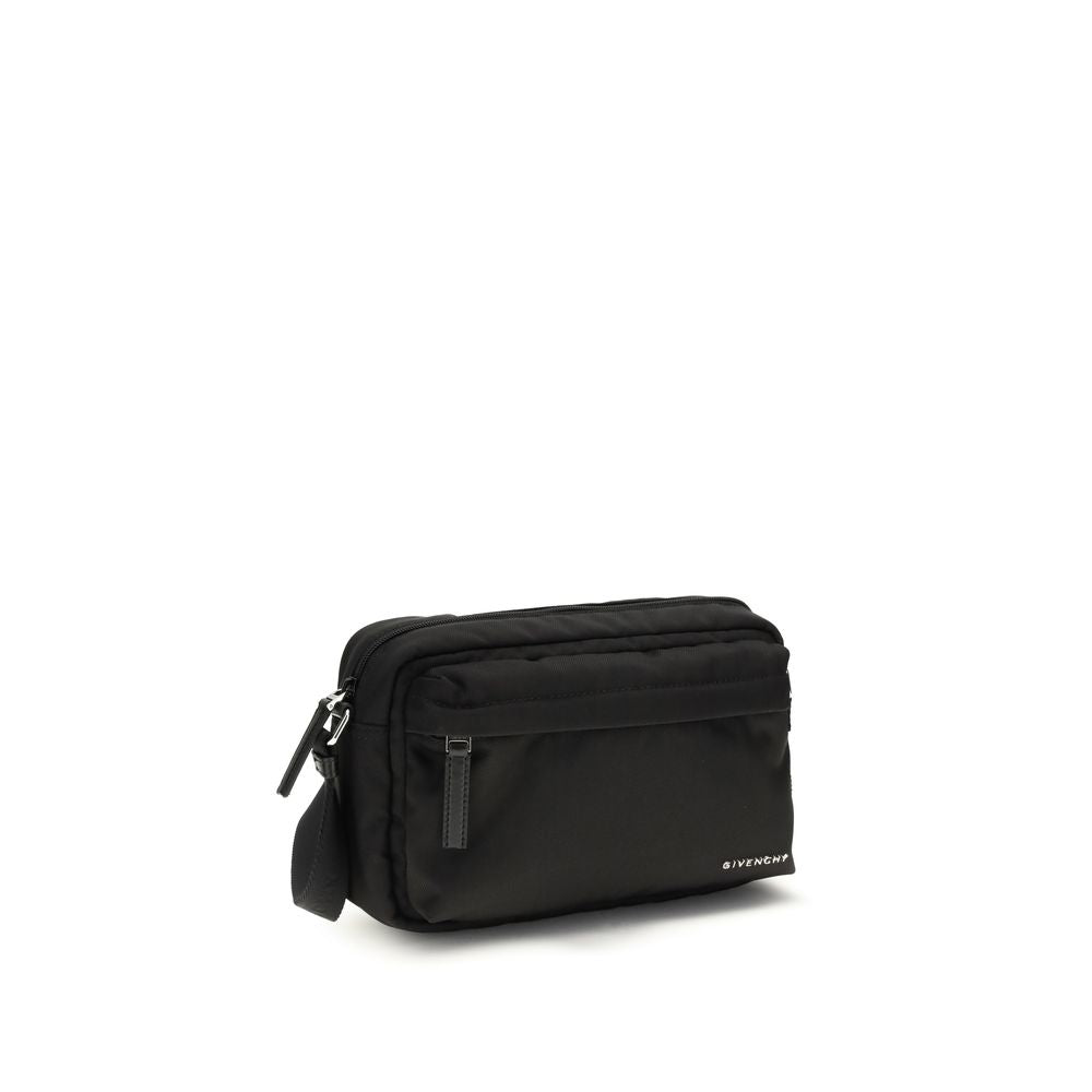 Borsa Essential U Givenchy Crossbody in Nylon Nero - Urban Luxury