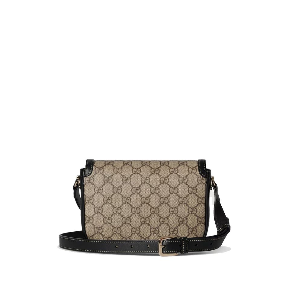 Borsa Gucci Horsebit 1955 Soft Small Tessuto GG Supreme